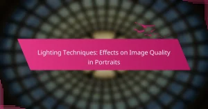Lighting Techniques: Effects on Image Quality in Portraits