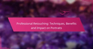 Professional Retouching: Techniques, Benefits and Impact on Portraits